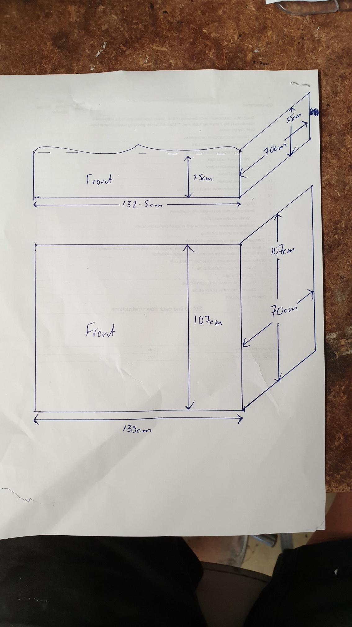 Booth Dimensions