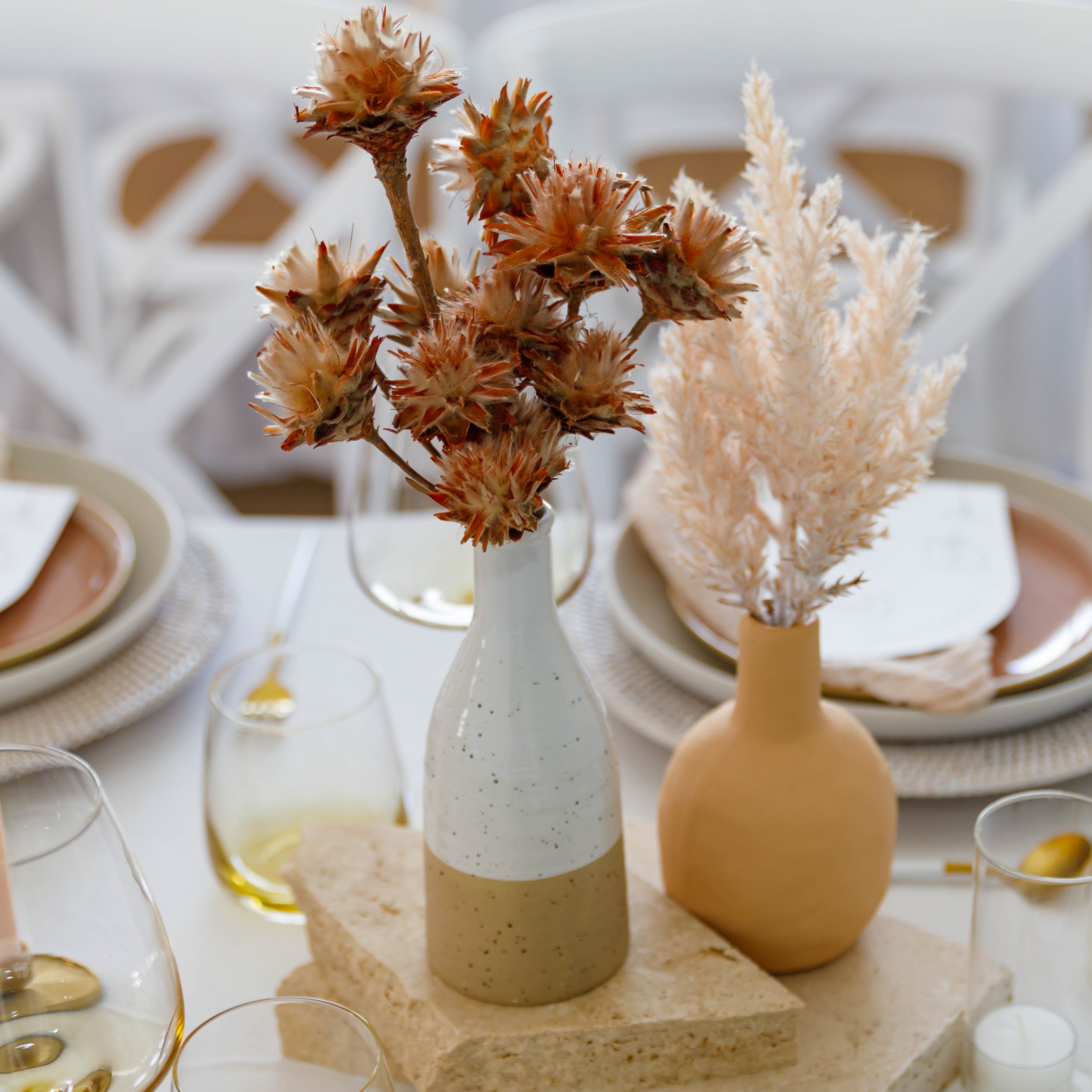 Ceramic bud vase