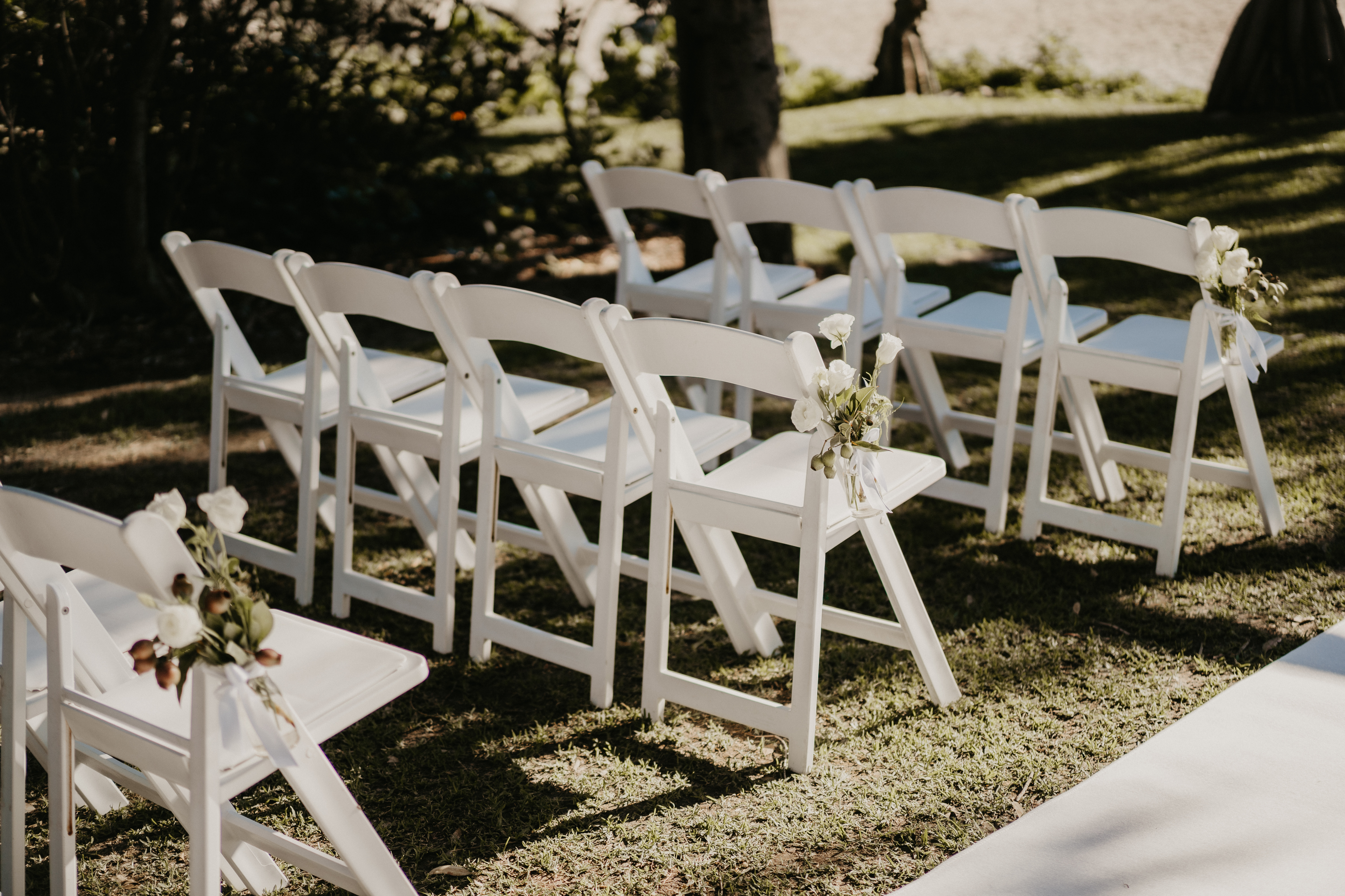 American white folding chairs