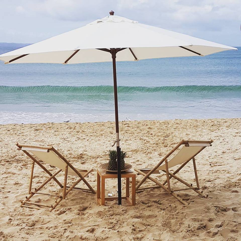 bamboo deck chairs