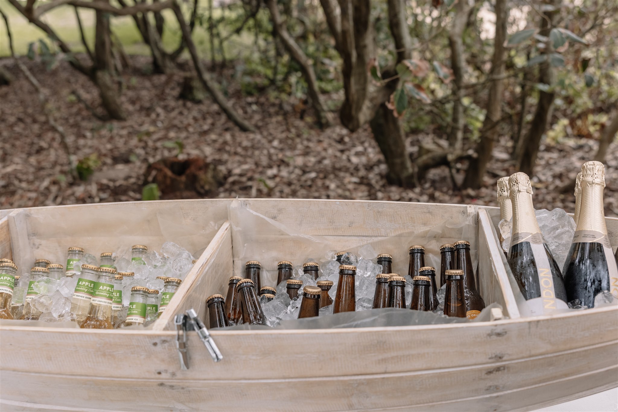 Timber beverage boat