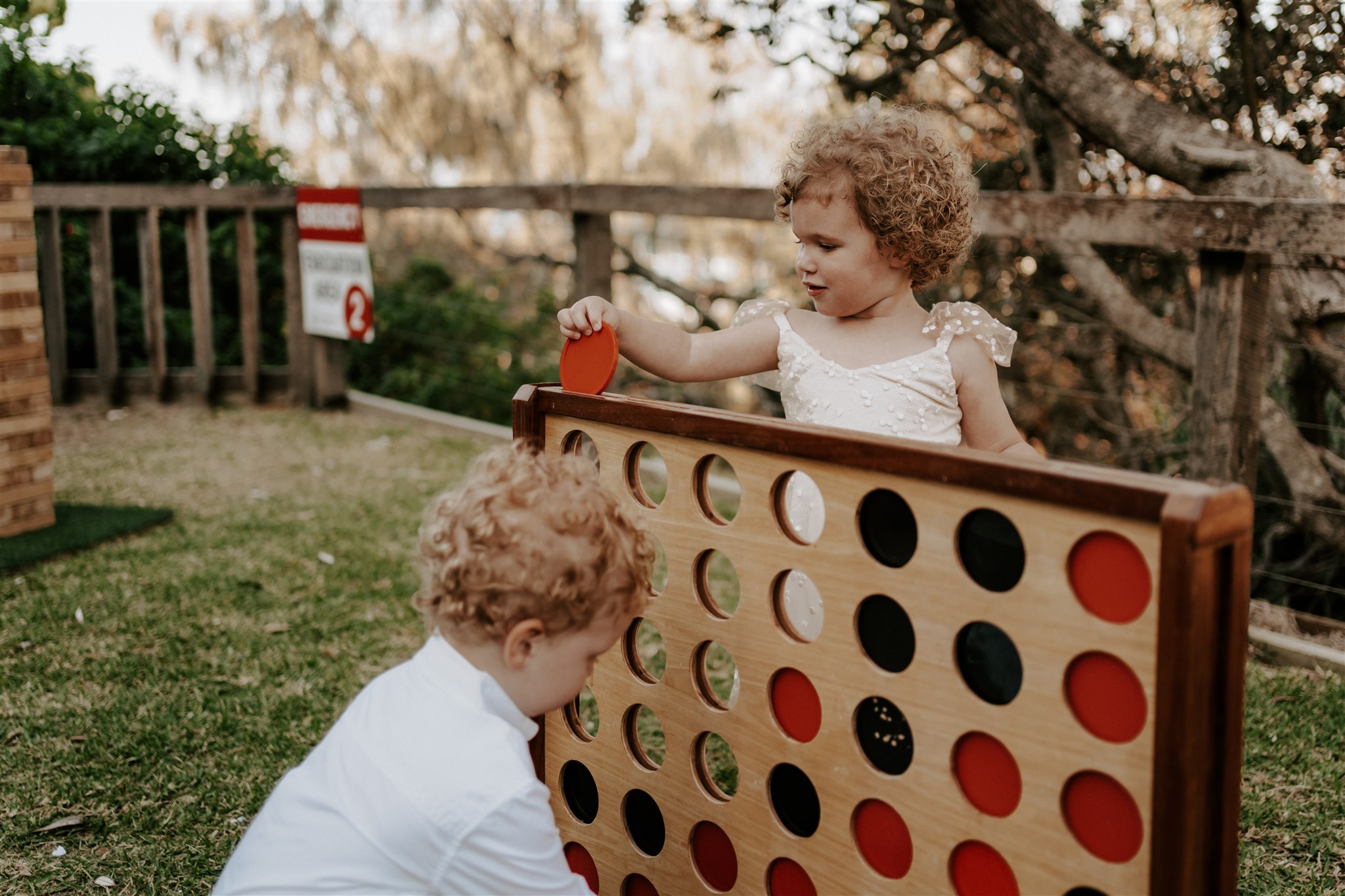 Connect 4 lawn games