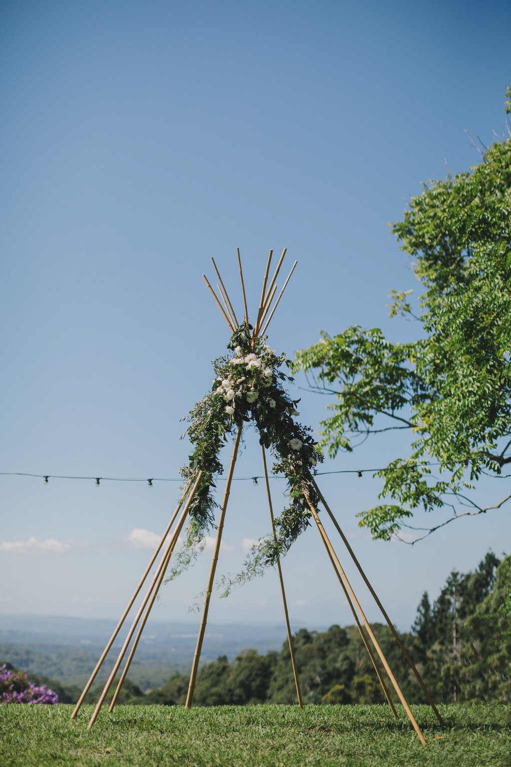 Tipi arbour