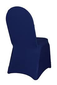 Hire Navy lycra chair cover 