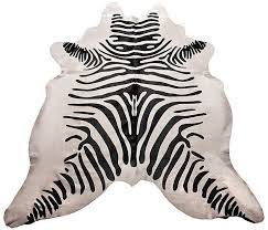 Hire Zebra print rug 