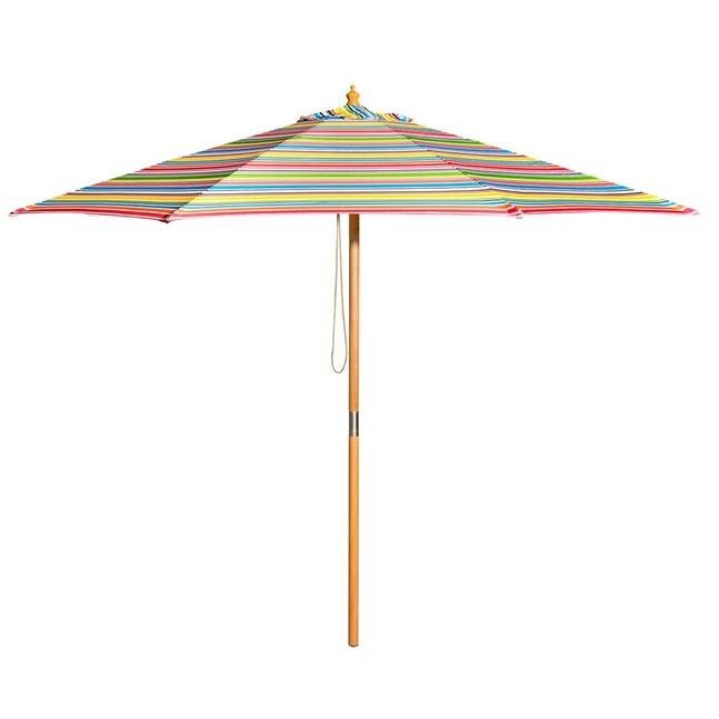 Hire Coloured market umbrella 