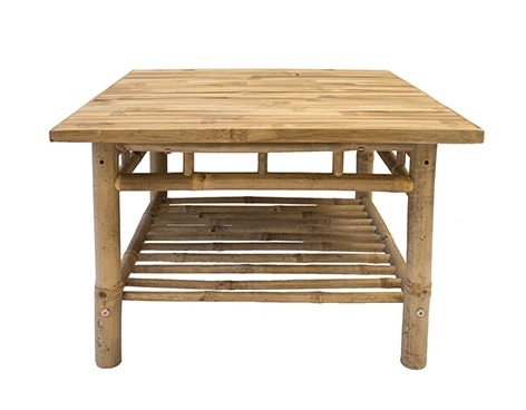 Hire Square bamboo coffee table 