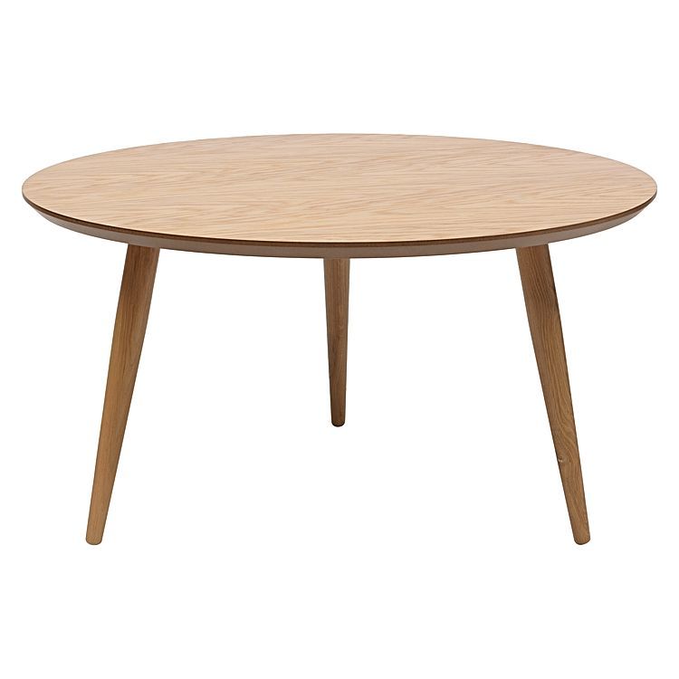 Hire Round oak coffee table 