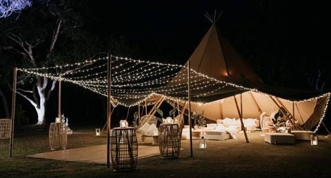 Hire Dance Floor Fairy Light Canopy 