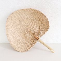 Hire Natural raffia hand fans 