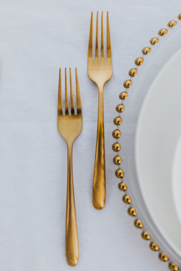 Hire Gold Cutlery (2pc) 