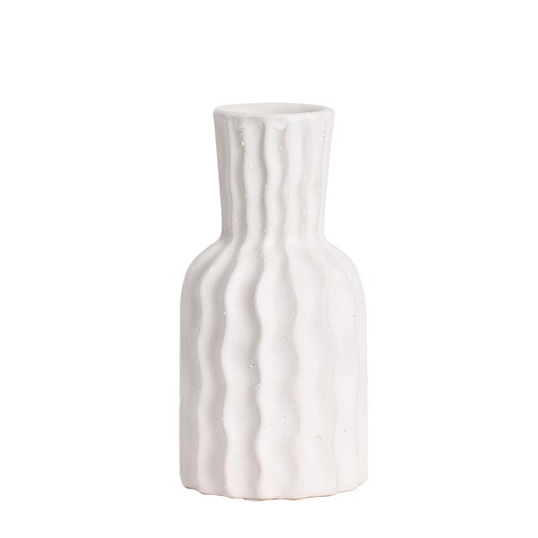 Hire White florence bottle vase 