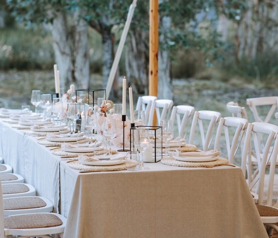 Hire Oatmeal tablecloth 