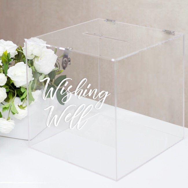 Hire Clear Acrylic Wishing Well 