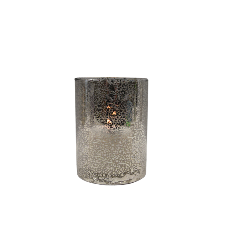 Hire Mercury glass hurricane (small) 