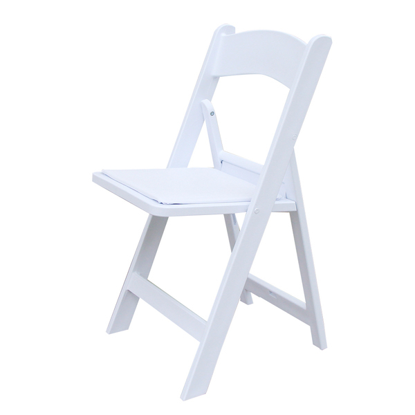 Hire White folding chairs 