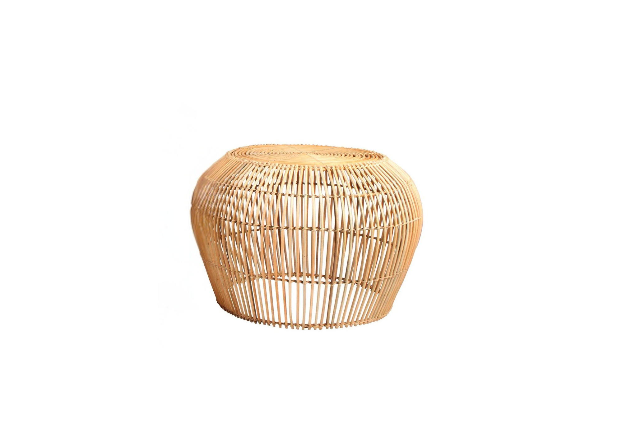 Hire Rattan side table (small) 