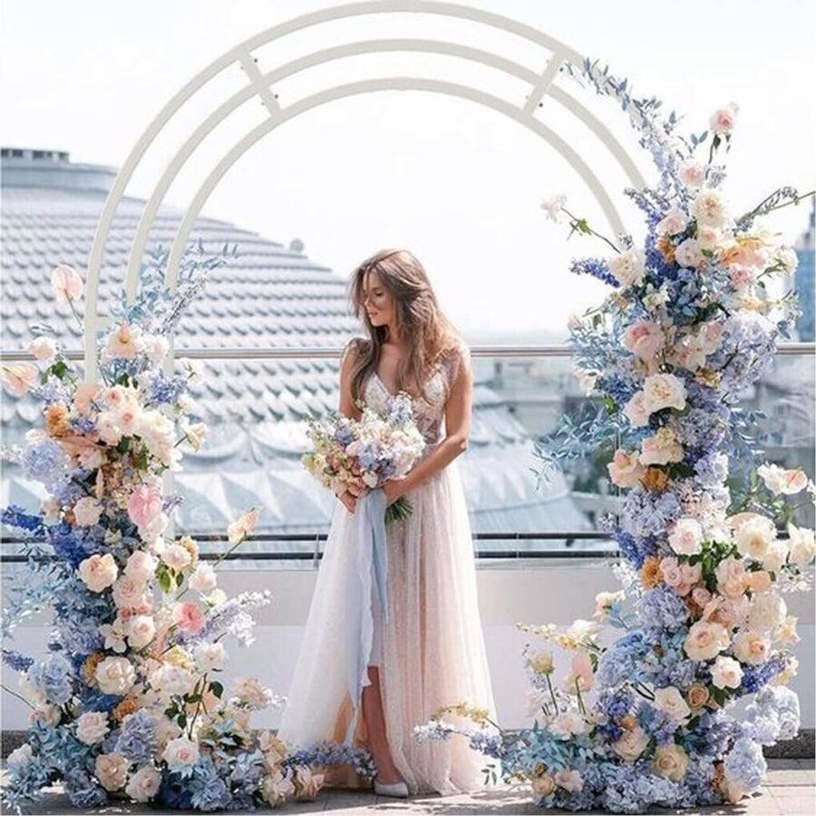 Hire Large white arched arbour 